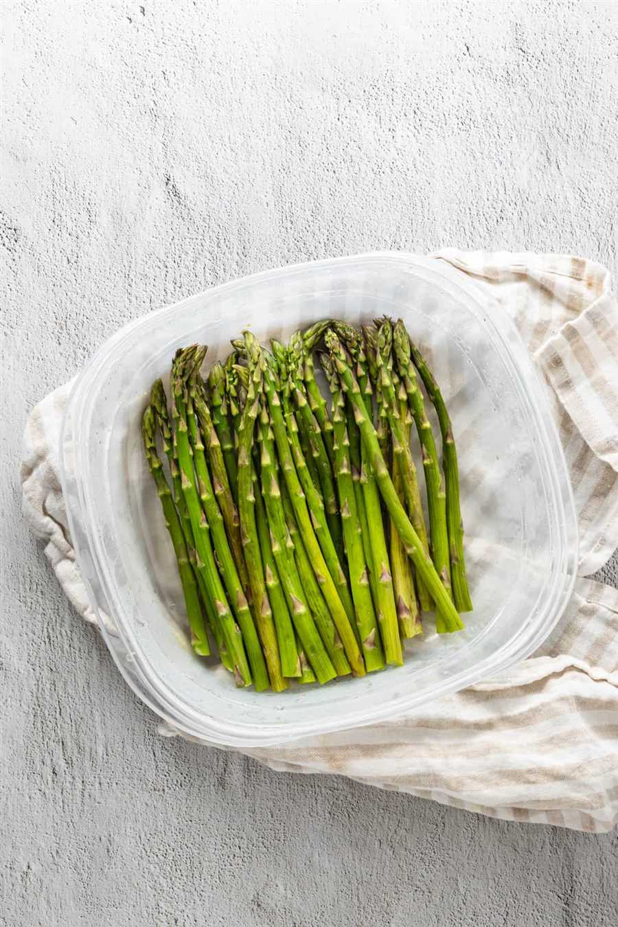 How to microwave asparagus: