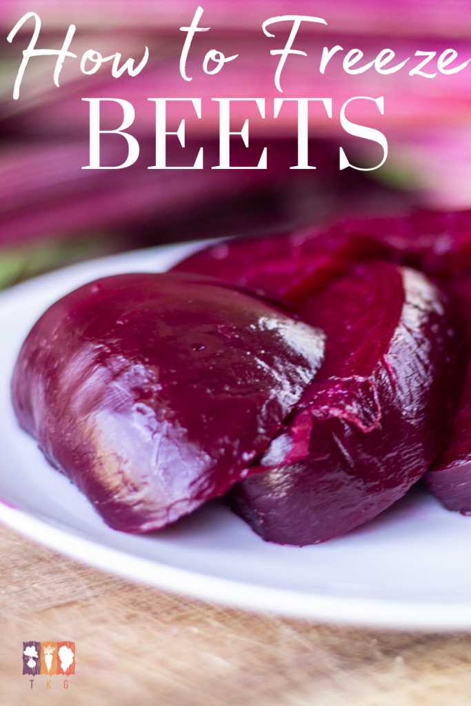 Benefits of freezing cooked beets