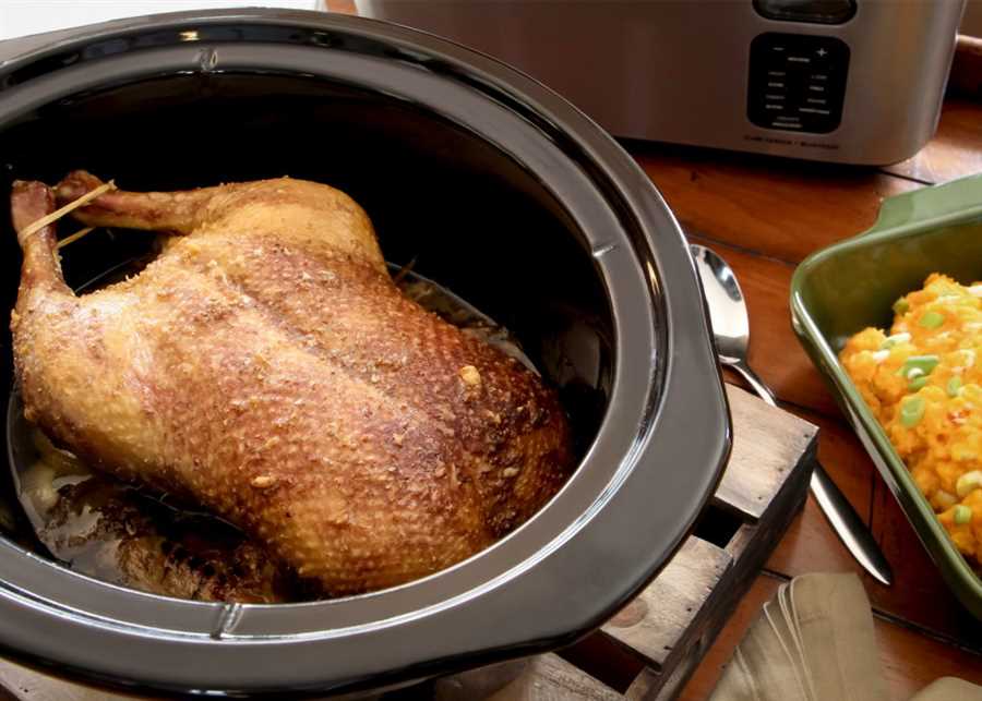 Tips for cooking a delicious duck in a crock pot