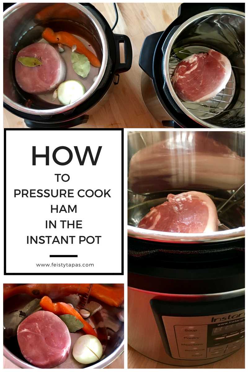 Preparing the Ham for Pressure Cooking