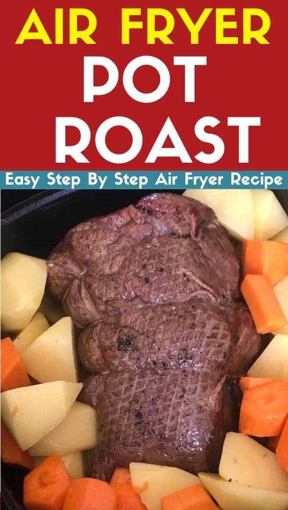 Here are a few steps to follow when cooking pot roast in an air fryer: