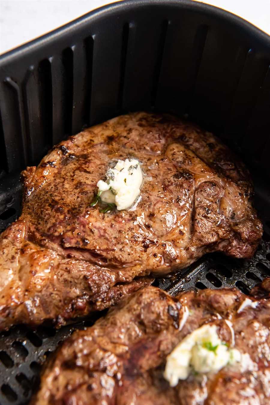 Seasoning the steak