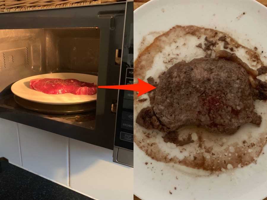 Tips for microwaving steak