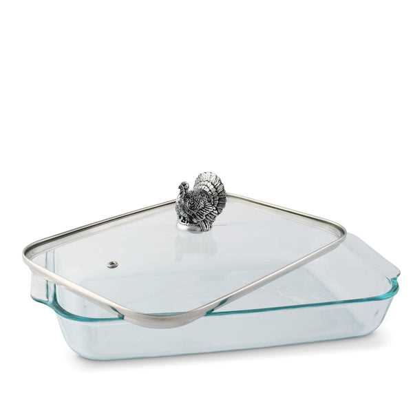 Proper Size and Shape of Glass Casserole Dish for Cooking a Turkey