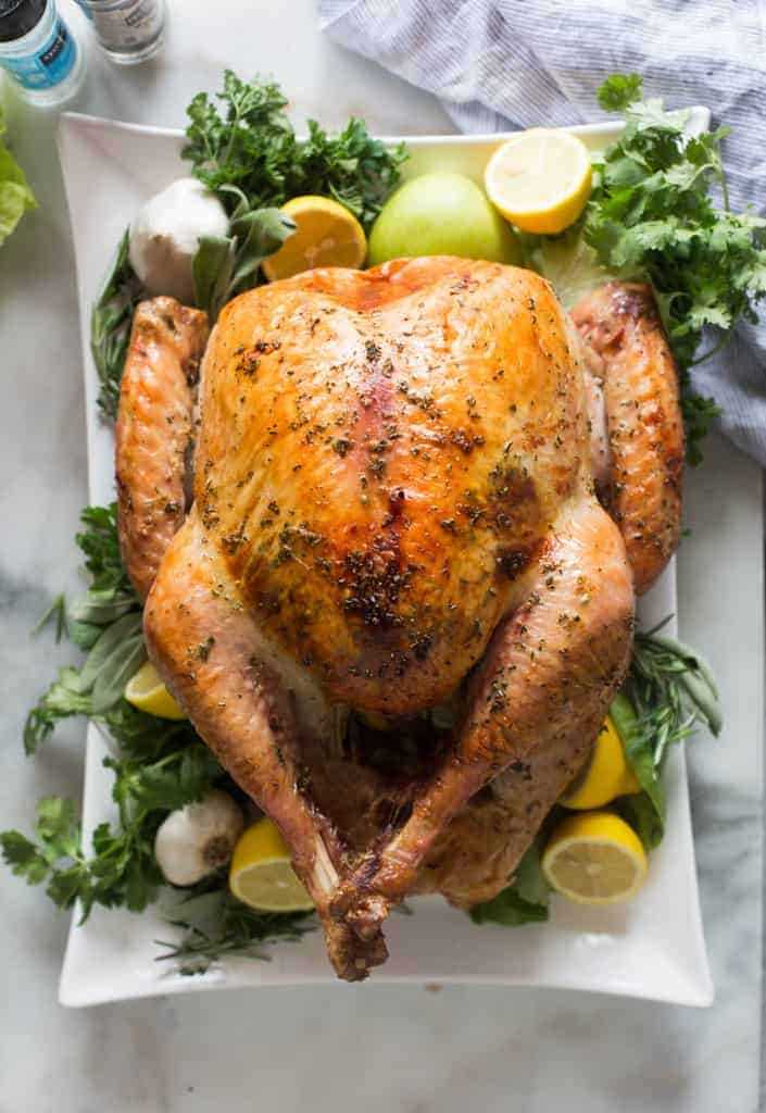 Tips for preparing a turkey the night before