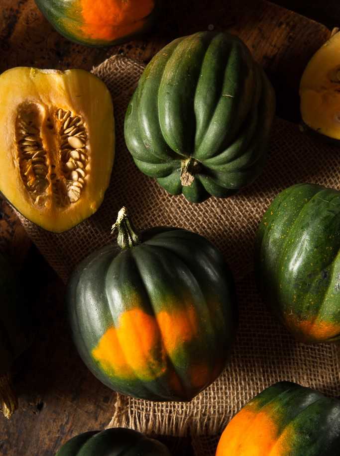 Preparing Acorn Squash for Cooking