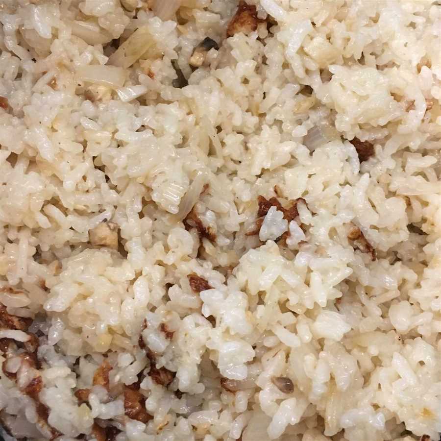 Arborio rice and its cooking requirements