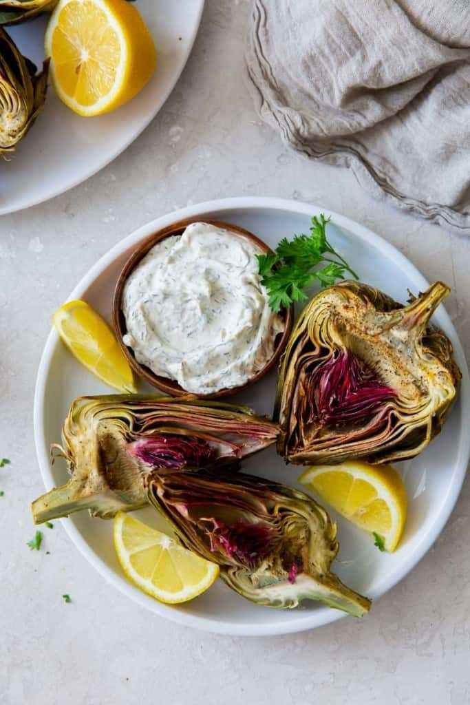 Preparing artichokes