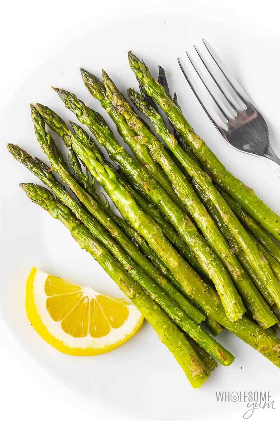 Simple steps to microwave asparagus