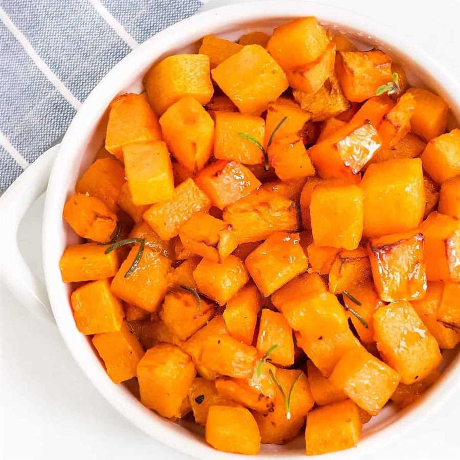 Cooking Butternut Squash in an Air Fryer: Temperature and Time