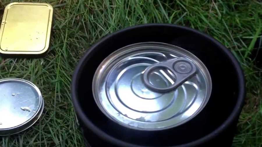 Will cooking canned food in the can affect its taste?