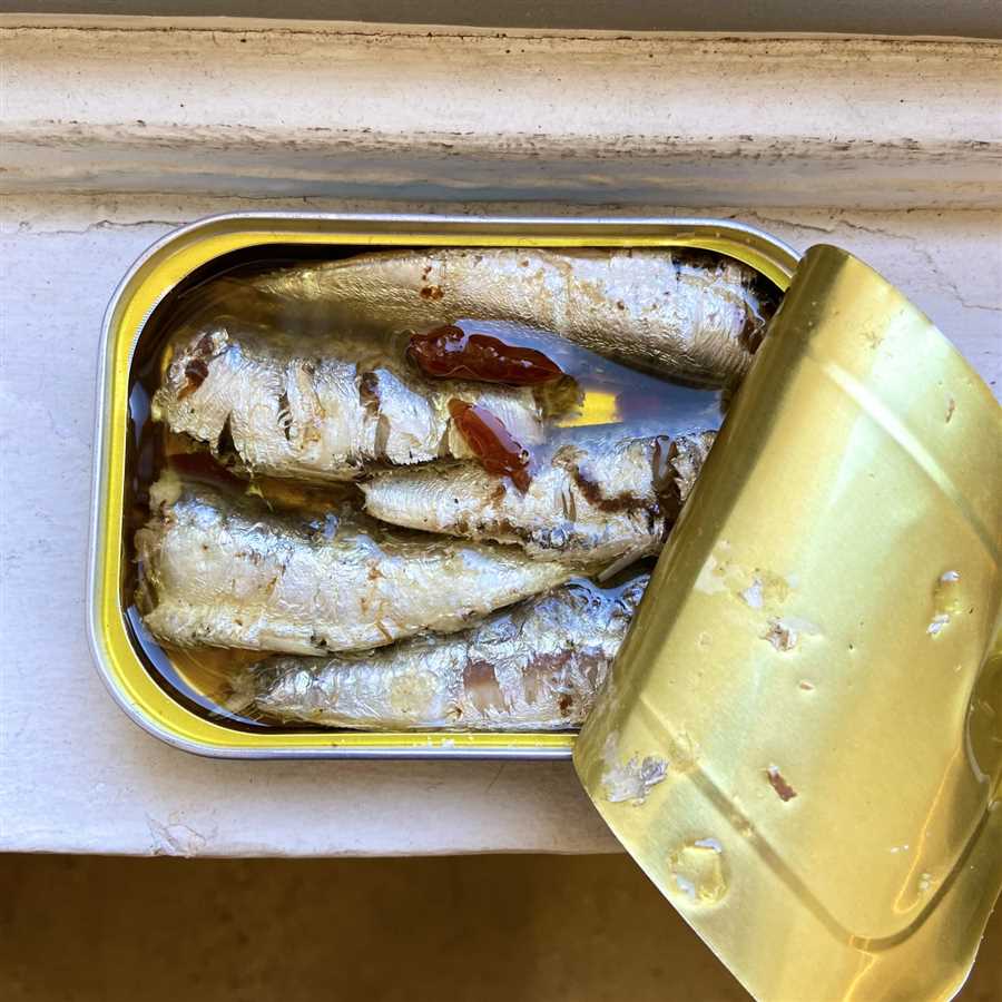 The popularity of canned sardines