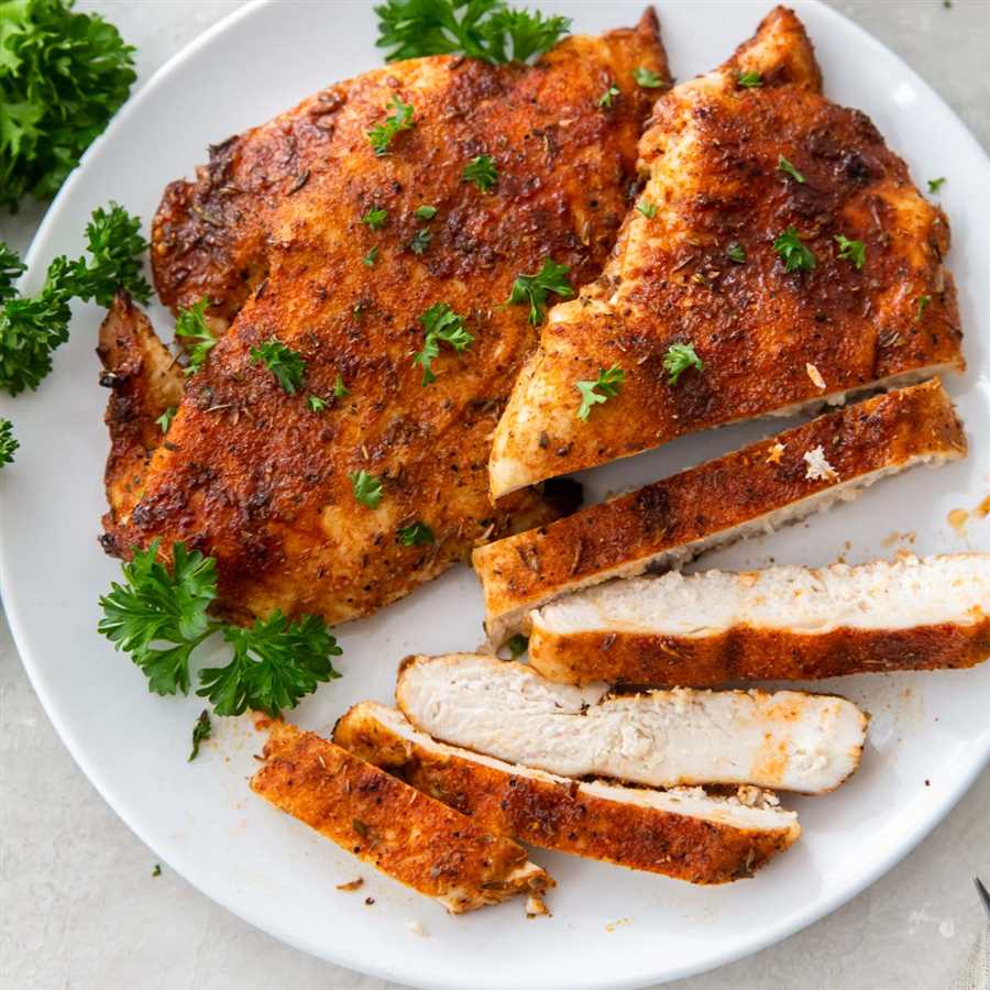 Step-by-step guide to cooking chicken breasts in an air fryer