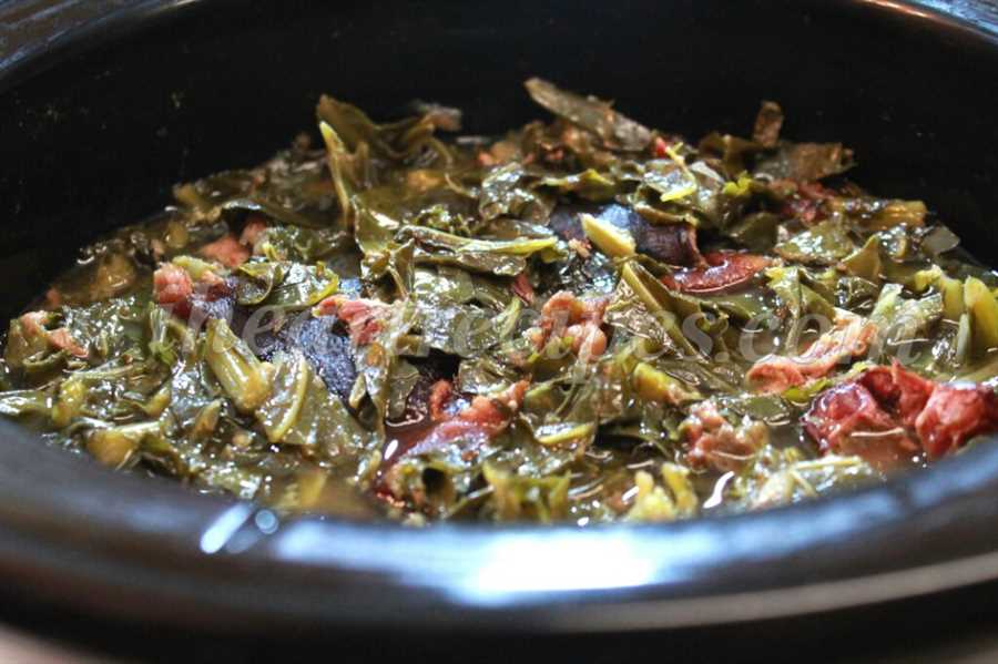 Tips for cooking collard greens in a crock pot