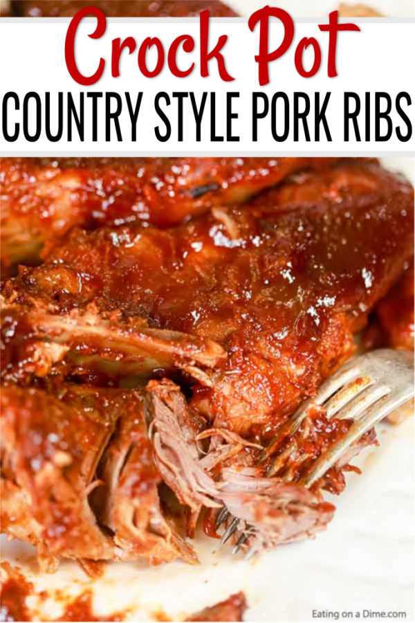 Country Style Ribs: A Delicious Crock Pot Recipe