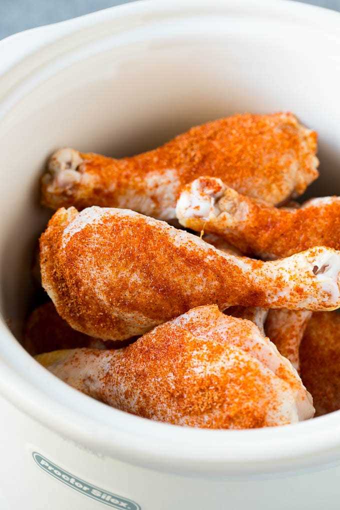 Seasoning options for crock pot drumsticks