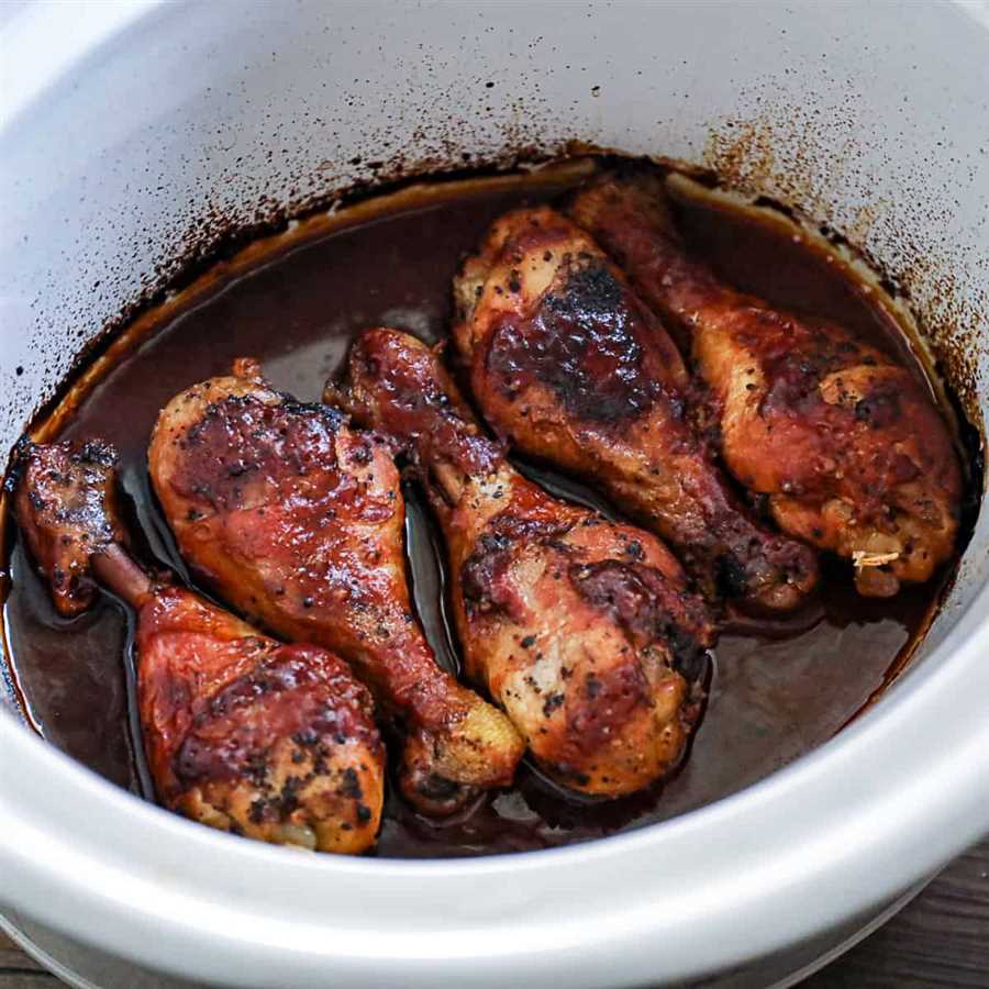 Times and temperatures for cooking crock pot drumsticks