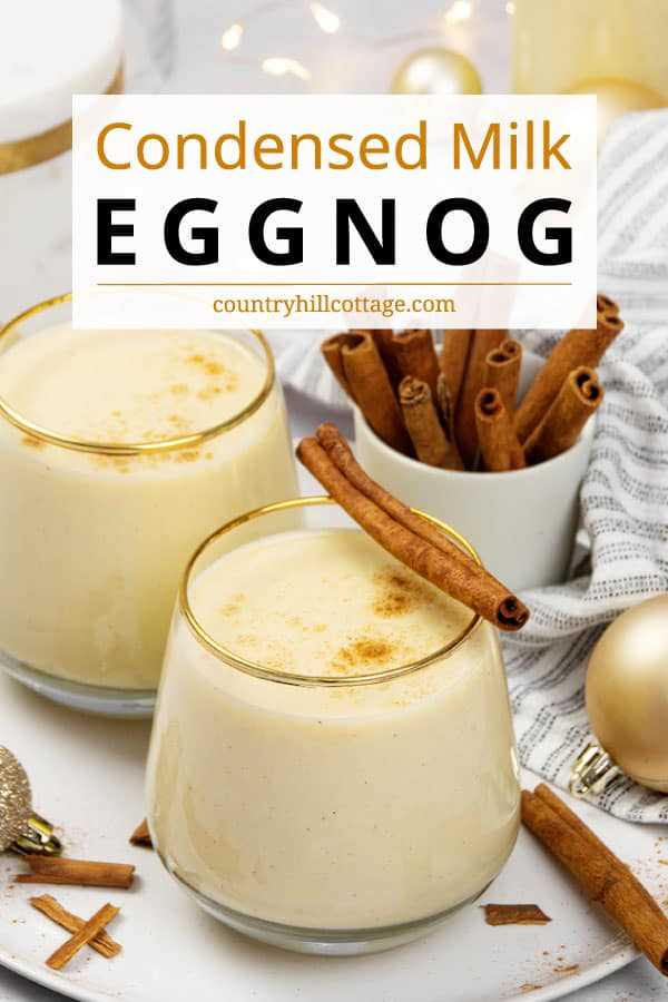 Variations of eggnog recipes