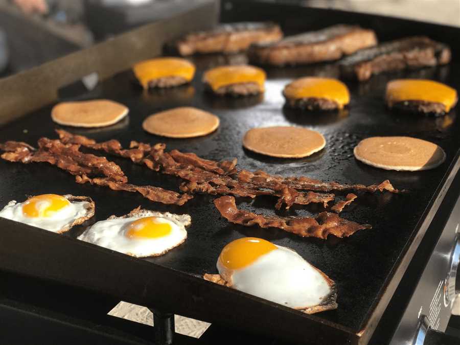 Benefits of cooking eggs on a griddle