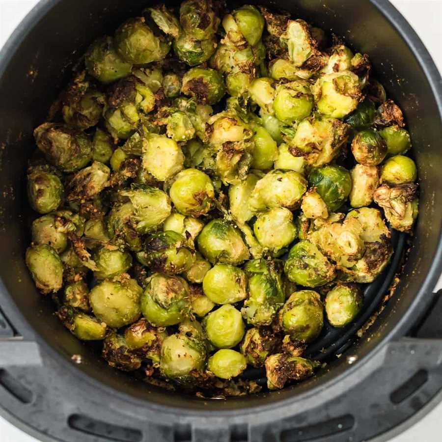 Cooking frozen brussel sprouts in an air fryer: a quick and easy guide