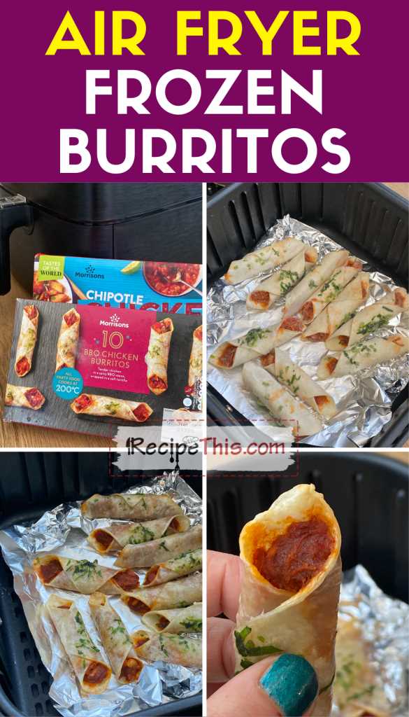 Advantages of Cooking Frozen Burritos in an Air Fryer