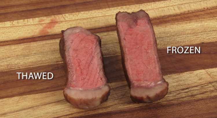 1. Start with a good quality frozen steak