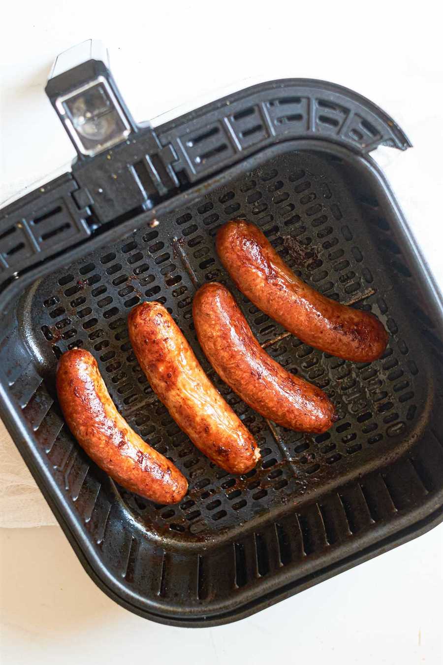 6. Let the sausages rest