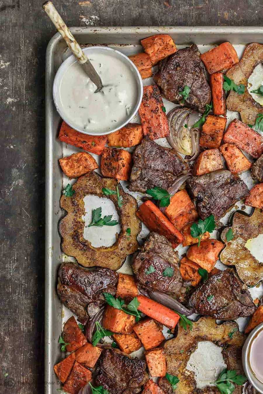 Marinating the lamb chops