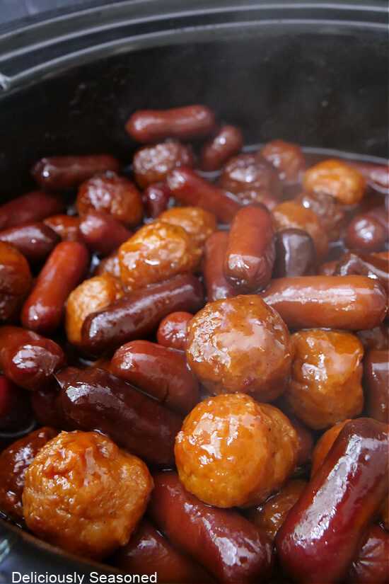 1. Little Smokies and Meatballs