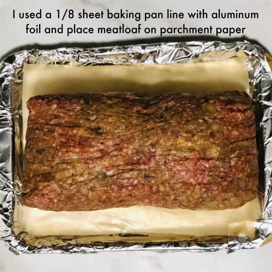 3. Shape the meatloaf with care