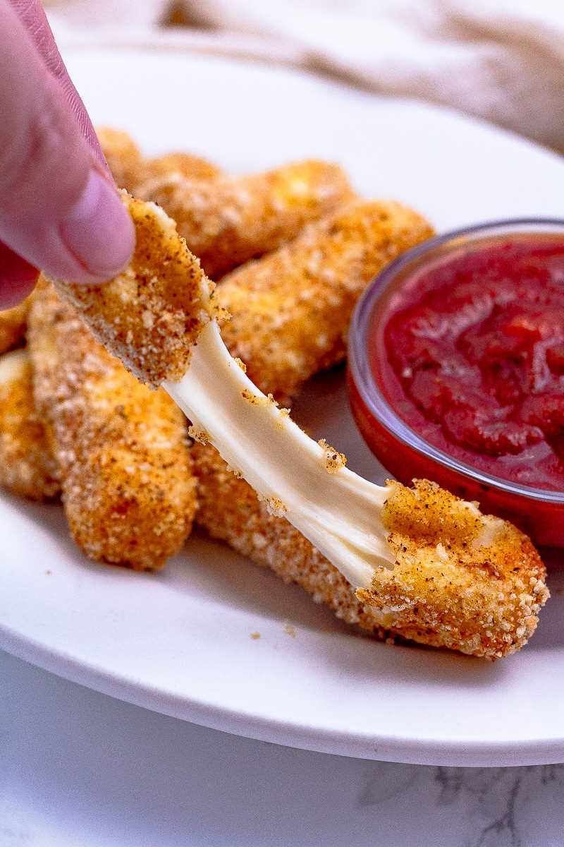 Alternative methods of cooking mozzarella sticks