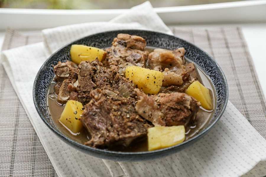 Ingredients and Preparations for Cooking Neck Bones in a Crock Pot