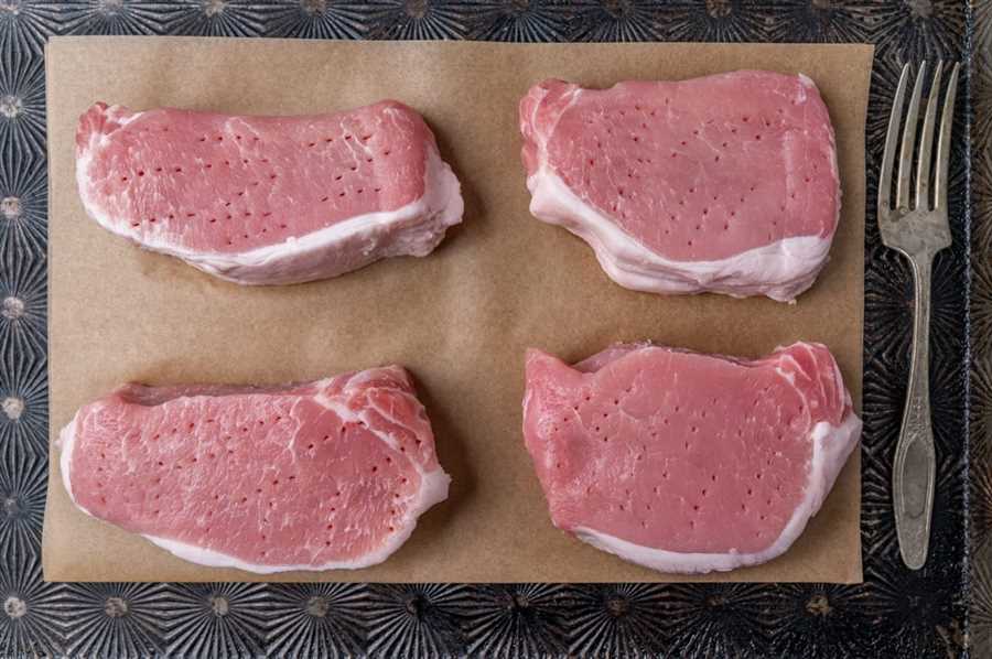 can you cook pork chops on parchment paper