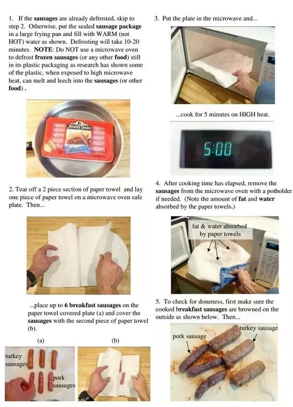 Microwave cooking tips: