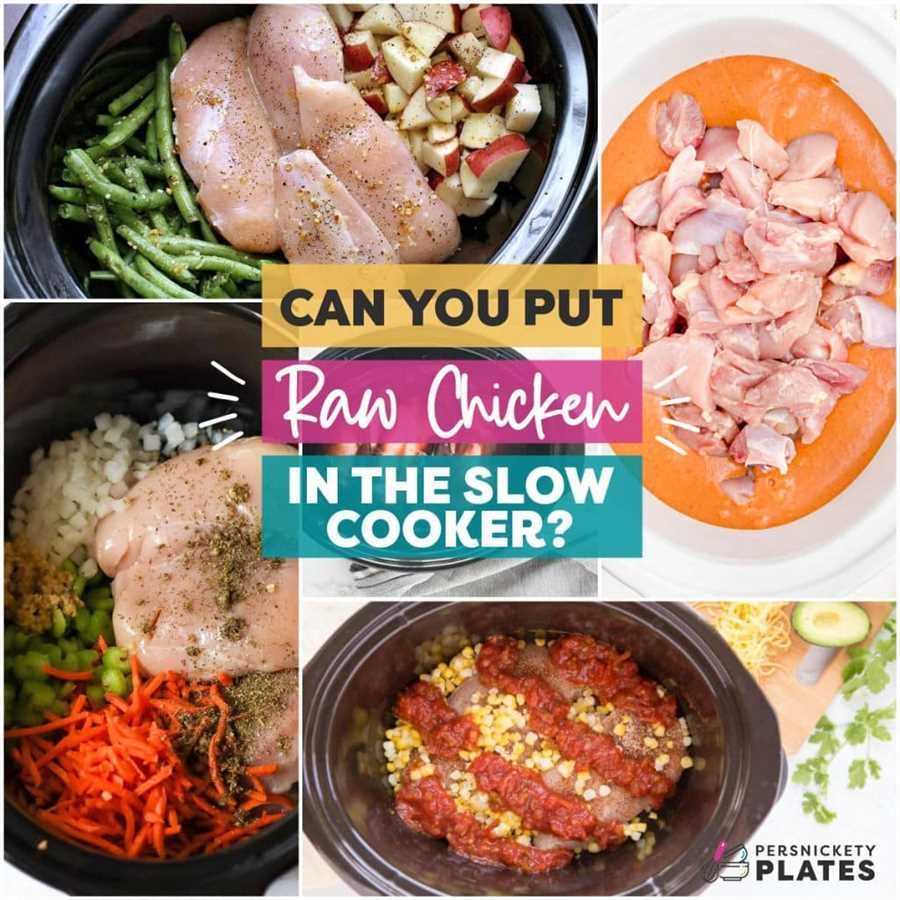 Benefits of Cooking Raw Chicken in a Crockpot