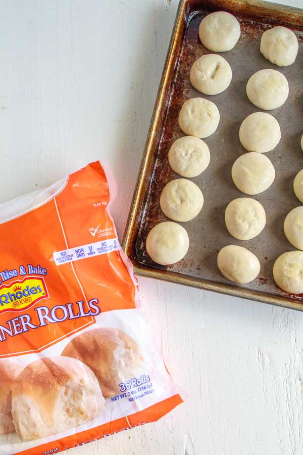 Method 6: Grilling frozen Rhodes rolls