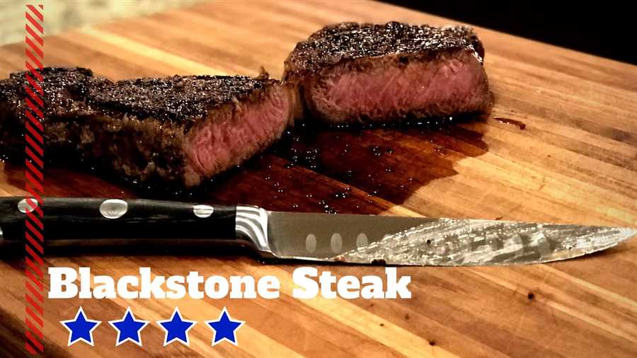 Preparing the blackstone griddle for steak cooking