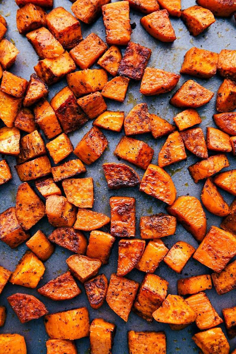 Different cooking methods for sweet potatoes on the stove