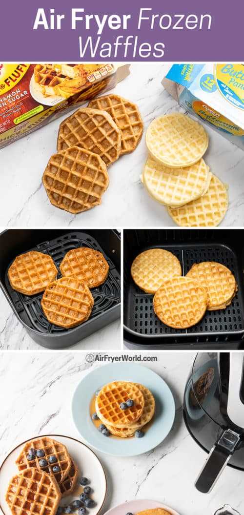 How to prepare waffle batter for the air fryer