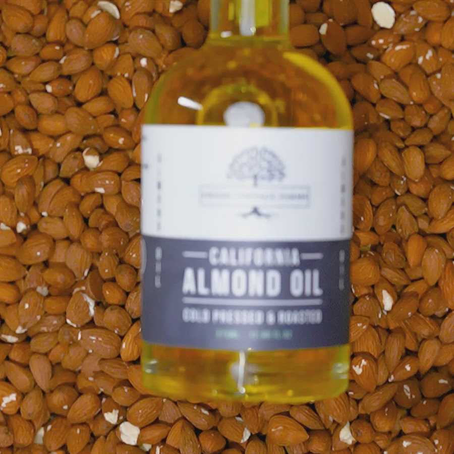 Alternative uses of almond oil