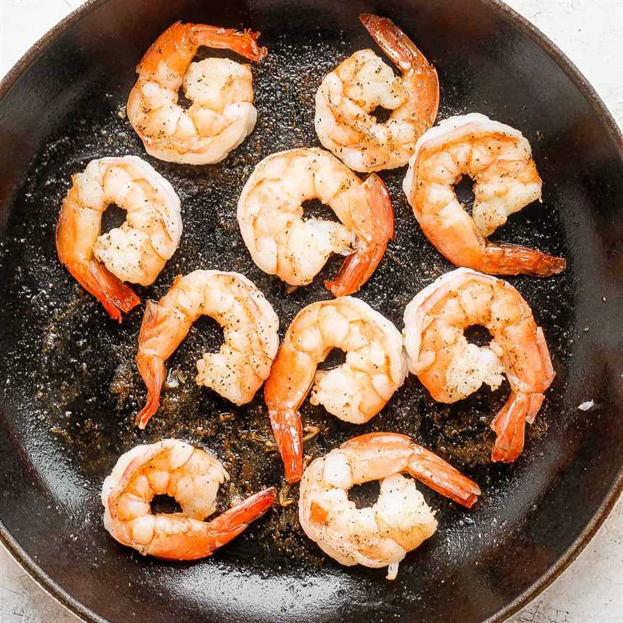 Tips for frying pre-cooked shrimp