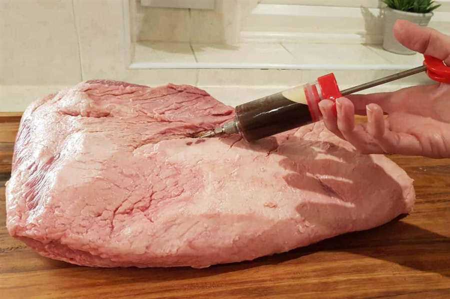 Advantages of injecting brisket