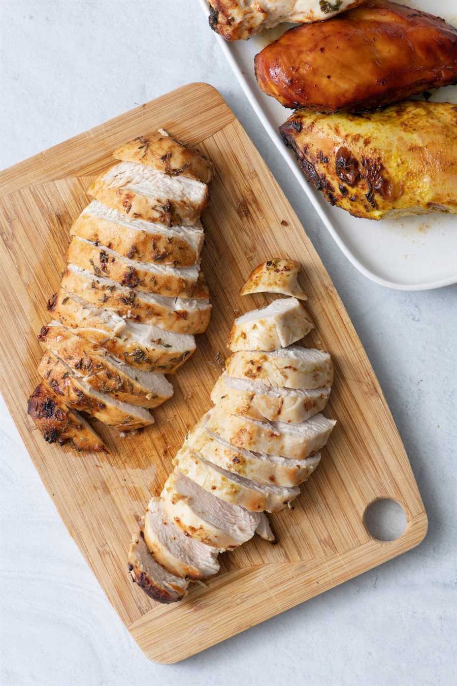 Is it possible to marinate cooked chicken?