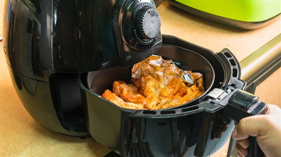 Risks of opening the air fryer while it's cooking: