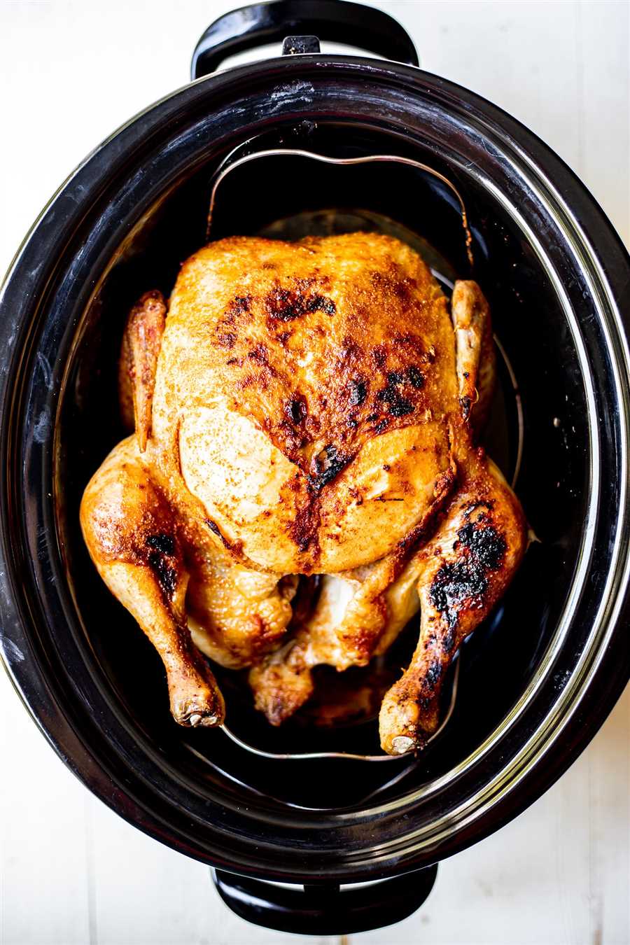 Potential risks of overcooking chicken in a slow cooker