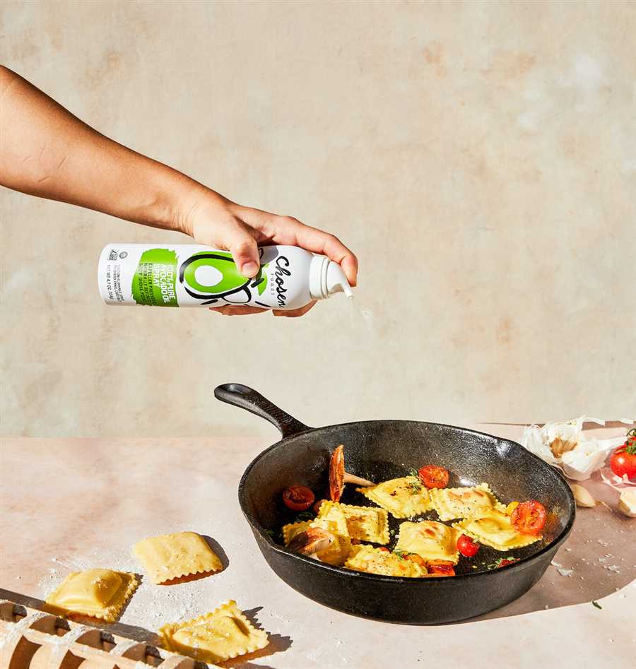 Can you spray cooking spray directly on food Metro Cooking Dallas