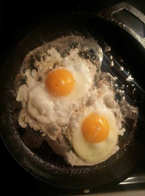 3. Crack and Cook the Eggs