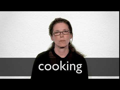 Sinónimos y antónimos de cooking en inglés