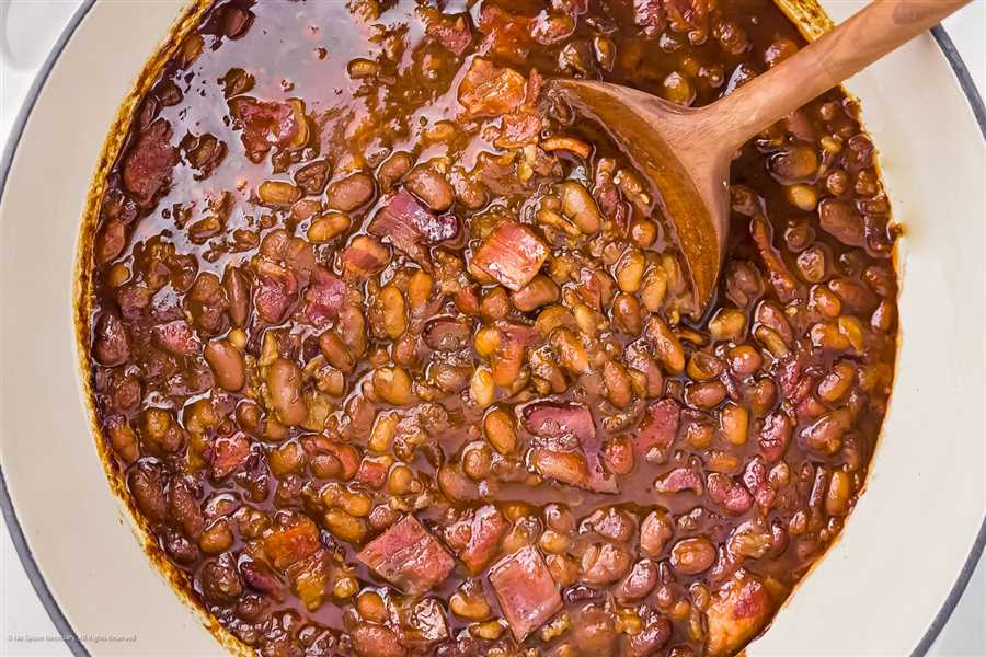 The alternative: Adding uncooked bacon to baked beans