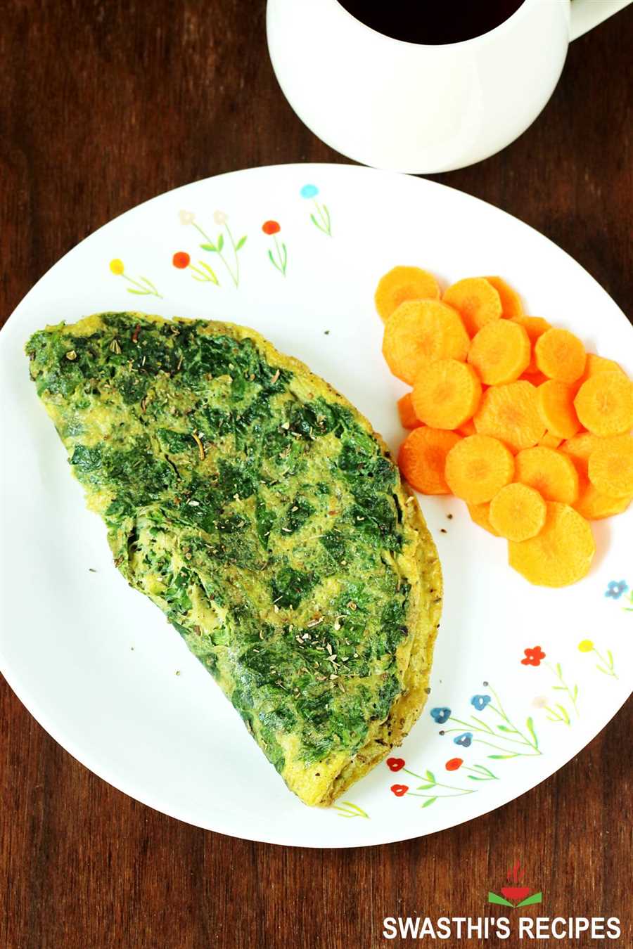 The potential risks of using raw spinach in an omelette